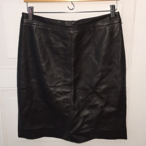 Dresses & Skirts - Brown Genuine Leather Skirt